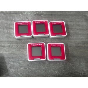 Hasbro Scrabble Flash Electronic Tile Game 1 Replacement Tile Red & White Lot Of